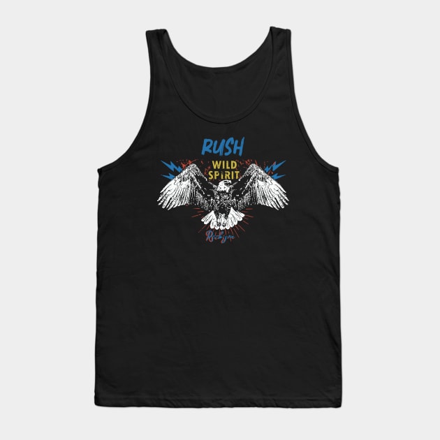 rush wild spirit Tank Top by akhirnya pattern